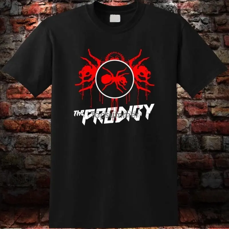 

The Prodigy Punk Bigbeat Rock Band Black T-Shirts Men'S Tee S-3Xl