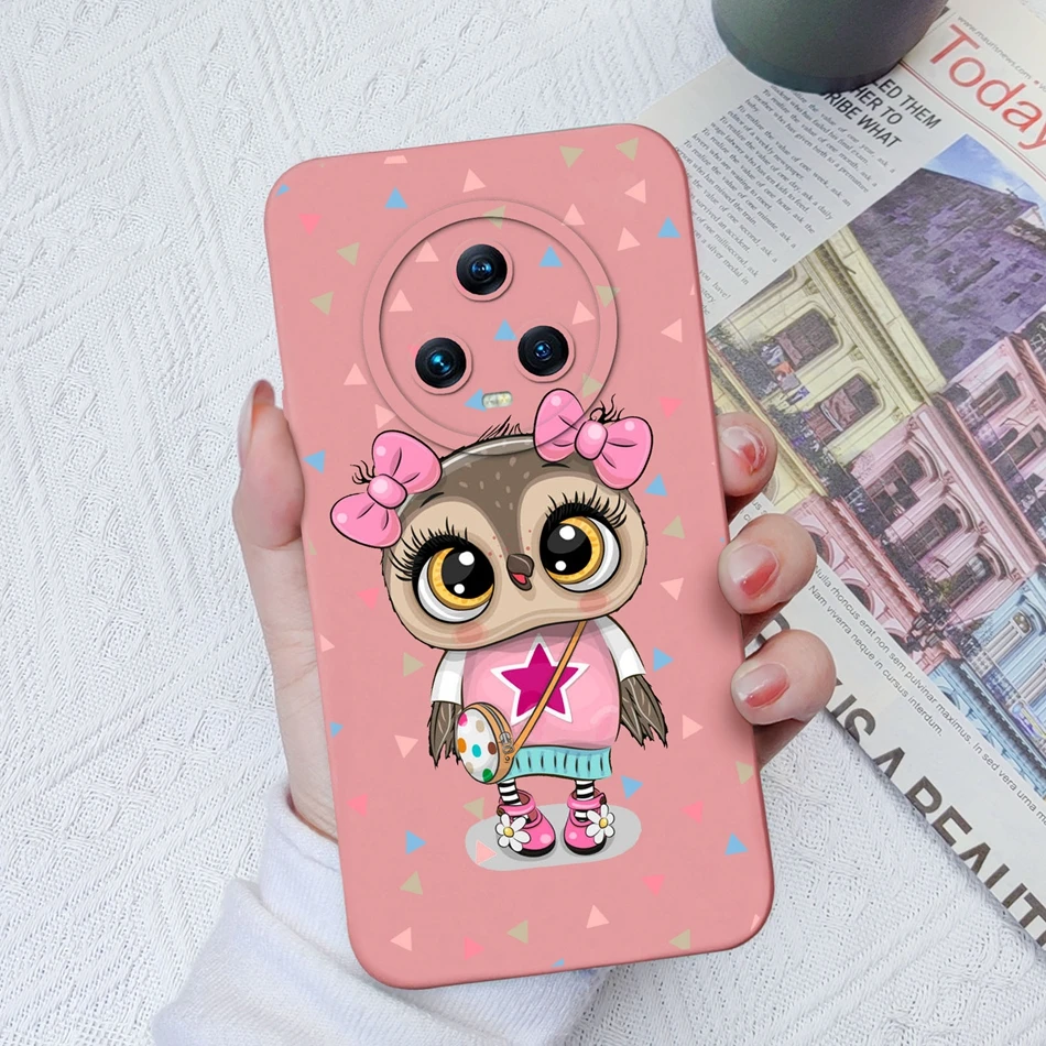 Premium Phone Case with Enhanced Camera Protection - Soft Liquid Silicone Bumper Cover for Huawei Honor Magic Series
