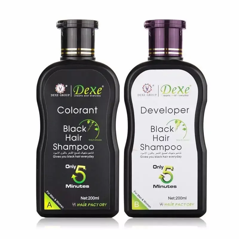 Hair dye Black Shampoo 10 Mins Dye Hair Into Black Herb Natural Faster Black Hair Restore Colorant Shampoo Treatment mankeel sea scooter w7 240w 2 power 30 60 mins duration black