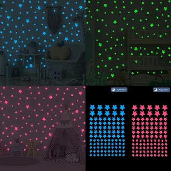 Glow in Dark Star Stickers 1