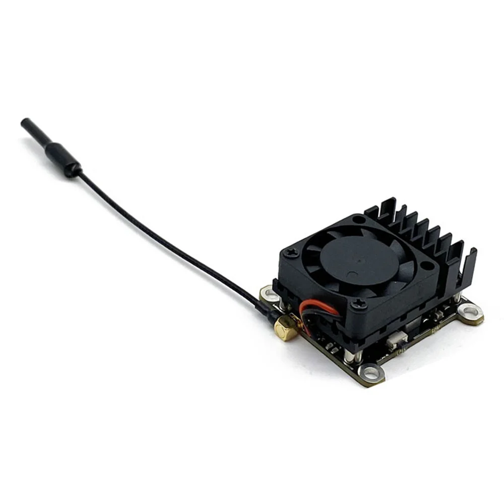 Transmetteur FPV EWRF S1232T 5.8GHz 48CH 2W avec câbles et micro intégré