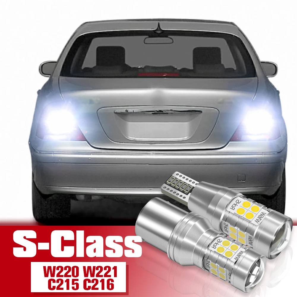 

Reverse Light Accessories 2pcs LED Bulb Lamp For Mercedes Benz S Class W220 W221 C215 C216 1998-2013 2009 2010 2011 2012