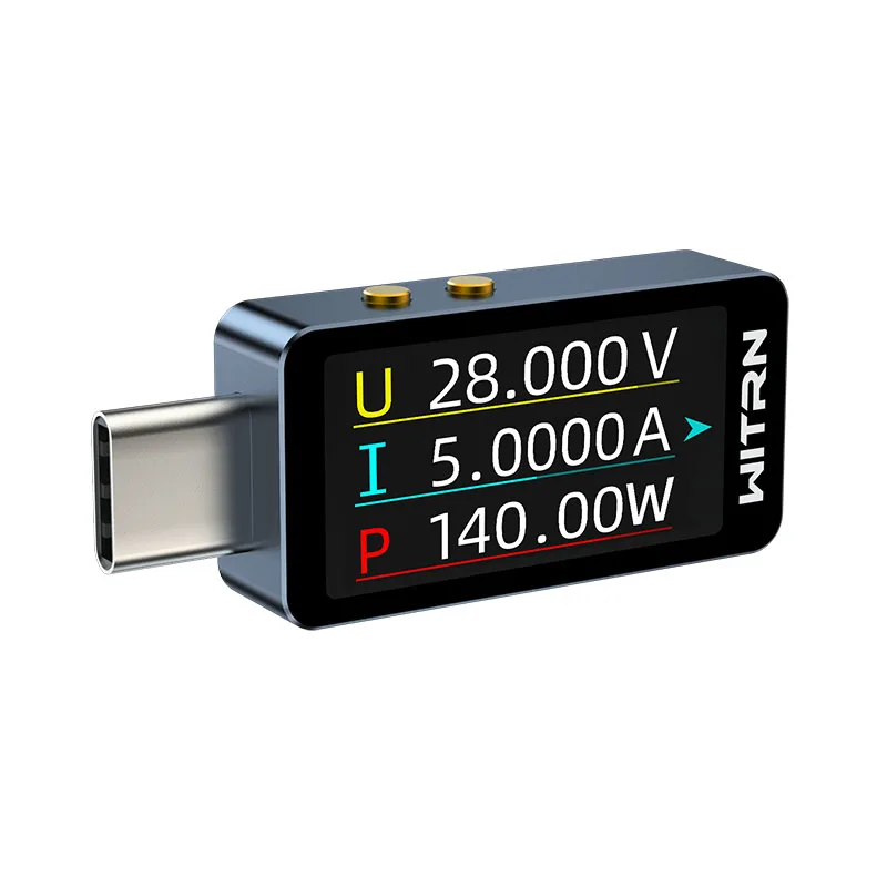 USB Type-C Power Meter Tester with Fast Charge and PD Monitoring