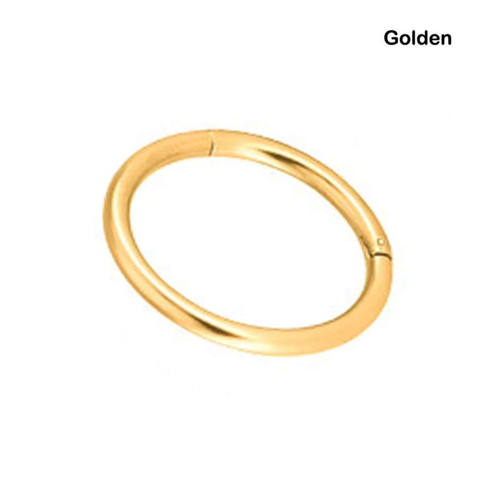 Lot De 10 Anneaux Pour Piercing De Nez En Acier Chirurgical - Tailles 6 à 14 Mm