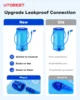 UTOBEST 1L/1.5L/2L/3L Hydration Bladder Water Reservoir Water Bag BPA Free for Running Cycling Hiking 4