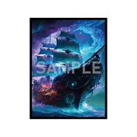MTG Card Sleeves -100 PCS Trading Card Game, Size 2.6 x 3.6 inches, Suitable for All TCG Card Games Protective - Pirate ship 1