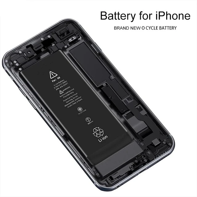 Batería NOHON para iPhone 7 6S 6 8 Plus 11 12 Pro X XS MAX XR batería de  repuesto para Apple iPhone SE SE2 5S 5C 5 12 Mini batería Tan Jianjun  unisex