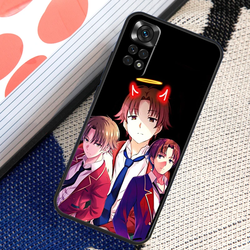 Kiyotaka Ayanokoji Anime Case For Realme 8 9 10 Pro Plus GT 2 Pro