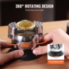 VEVOR 2Kg Mini Engraving Ball Vise Full Set 3inch Jewelry Equipment Diamond Stone Block Ring Adjustable Carving Setting Tools 5