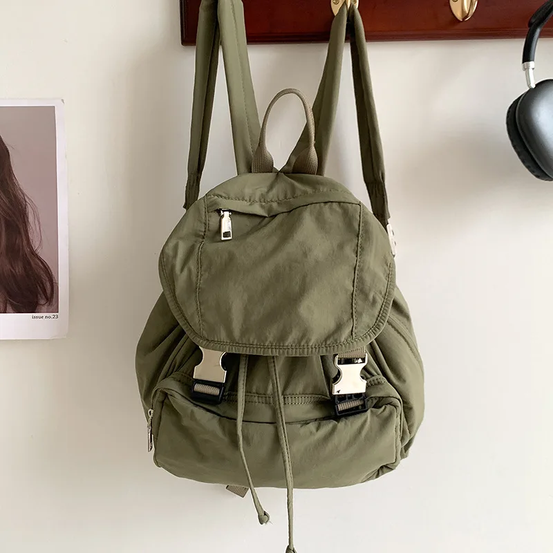 Fashion Nylon Backpack For Women Girls School Bags 2024 Boutique Spanish Travel Bagpacks Female Bolso Hombro Mujer Mochilas 4