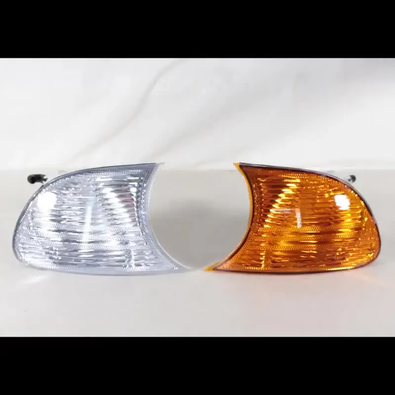2X Turn Signal Lamp Corner Light Replacement for BMW 3Series E46 4Door