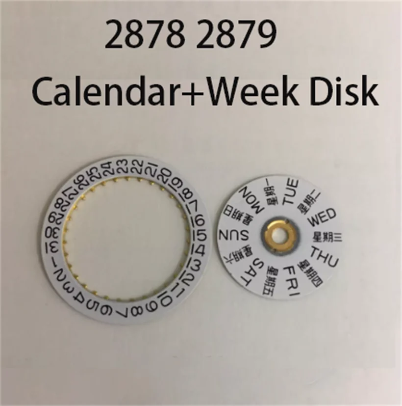 

Watch Accessories Are Suitable For 2879 2878 Mechanical Movement Original Brand New Calendar Week Dial Clock Repair Parts