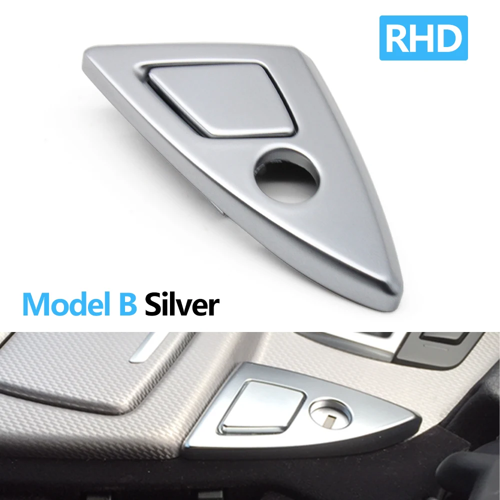 LHD RHD Car Interior Front Center Console Panel Armrest Box Switch Button Cover For BMW 5 Series F10 F11 520 523 525 2011-2017 steering wheels Interior Parts