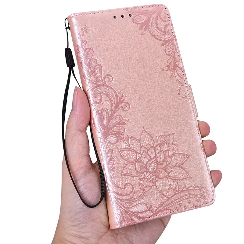 Premium Flip Phone Case with Magnetic Closure and Card Holder