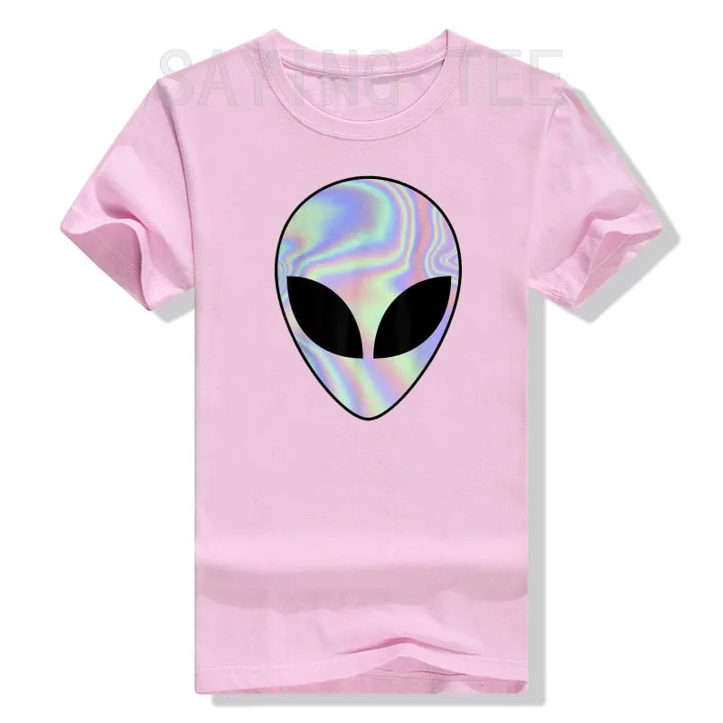 トップス Alien Lifeform Reflector Print Tee XXL Alien graphic overfit half sleeve T-shirt - HOODHOOD | 60