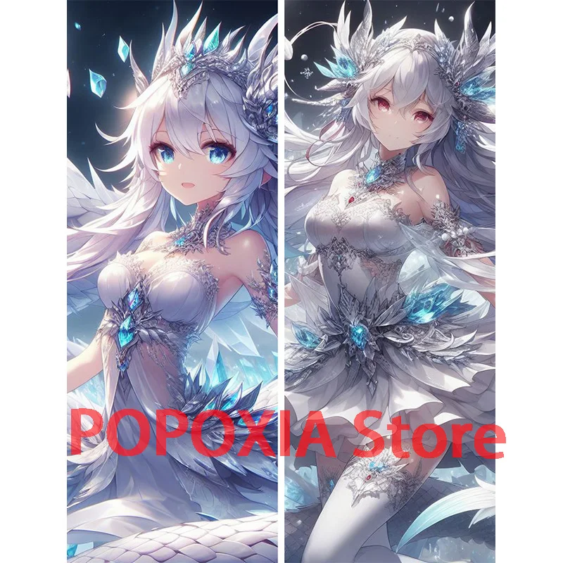 

Dakimakura anime дакимакура Подушка для тела Dakimakura с изображением аниме theriantrope Восточная азиатская Дракон серебряные волосы кавайная Двусторонняя Подушка с принтом в натуральную величину для взрослых