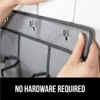 14/24 Large Mesh Pockets Pockets Over the Door Shoe Organizer With 4 Hooks Transparent Fabric Shoe Rack Storage Bag For Bedroom 6