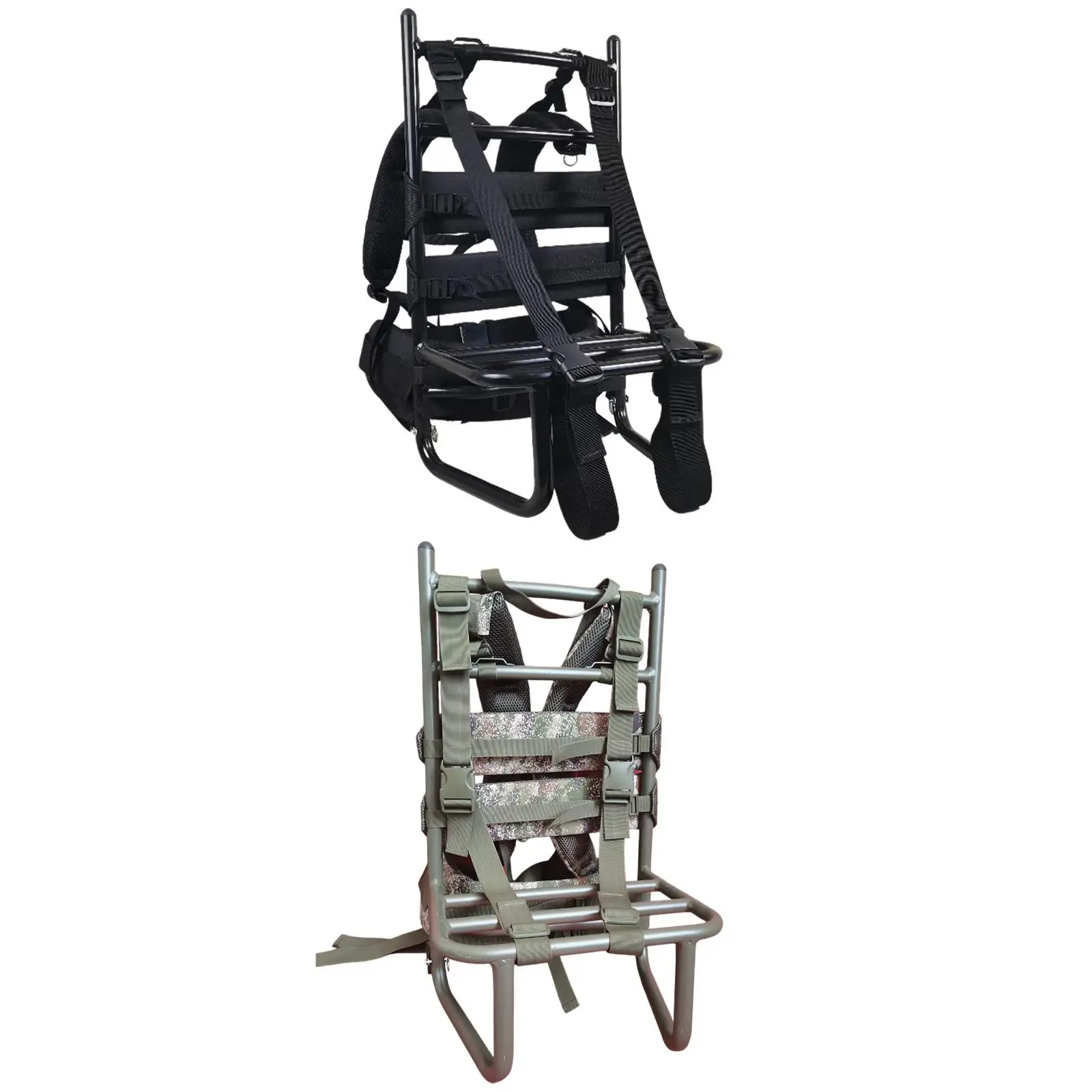 Heavy Duty Backpack Frame with Adjustable Shoulder Straps Holder Rucksack for Trekking Climbing Outdoor Mountaineering Hiking Heavy Duty Backpack Frame with Adjustable Shoulder Straps Holder Rucksack for Trekking Climbing Outdoor Mountaineering Hiking