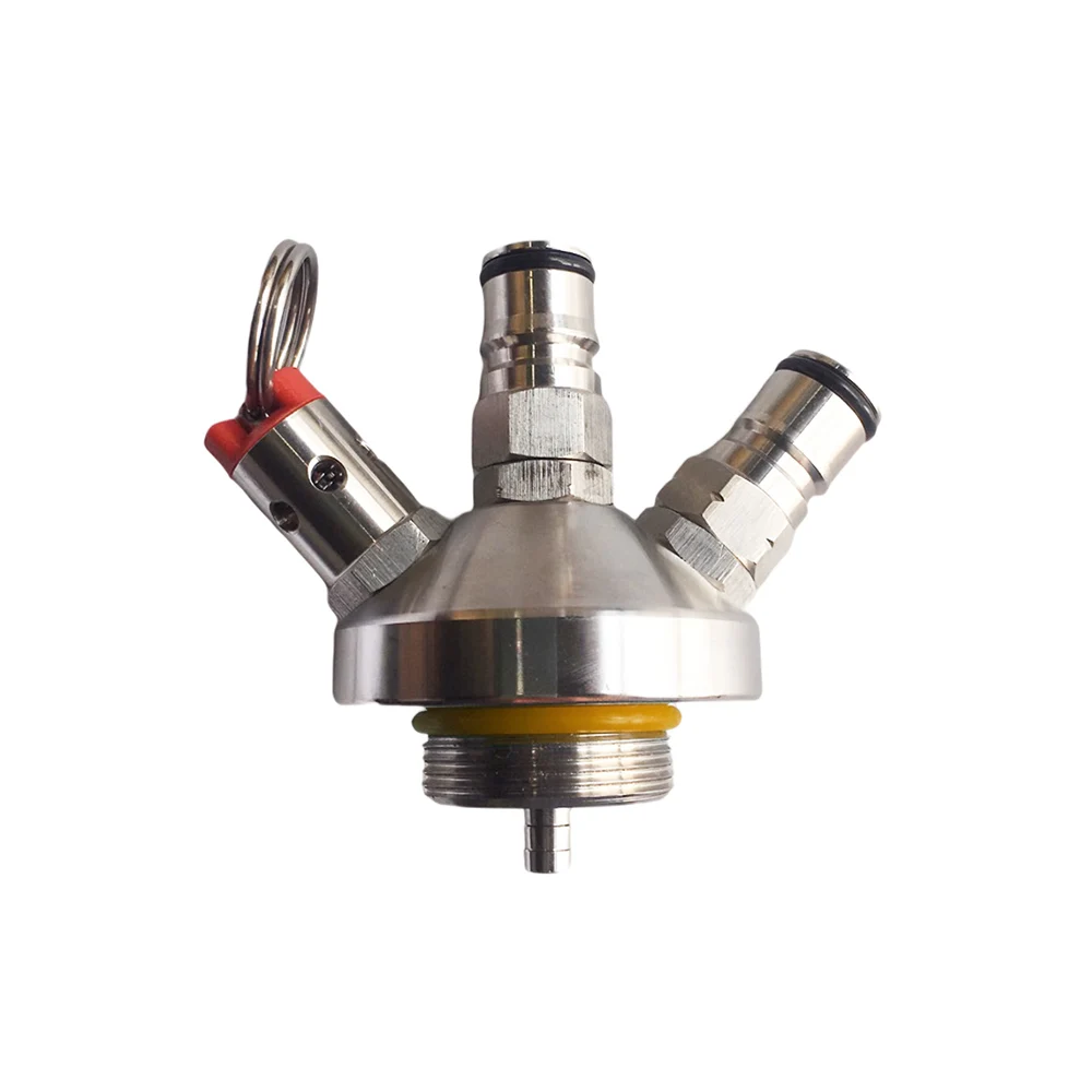 KegLand Mini Keg Ball Lock Tapping Head Silicone Dip Tube