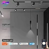 Smart Track Lights Changeable Magnetic Rail Tuya APP Control Smart System LED Lamp Magnet Track Ceiling Indoor Living Lighting 1
