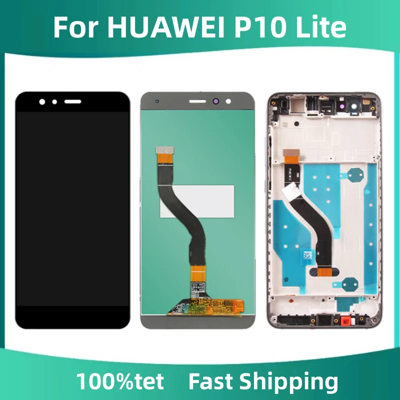 5.2 "Per Huawei P10 Lite Schermo Lcd Per Huawei P10 Lite Was-Lx1 Was-Lx1A Was-Lx2 Was-Lx3 Display Sostituire
