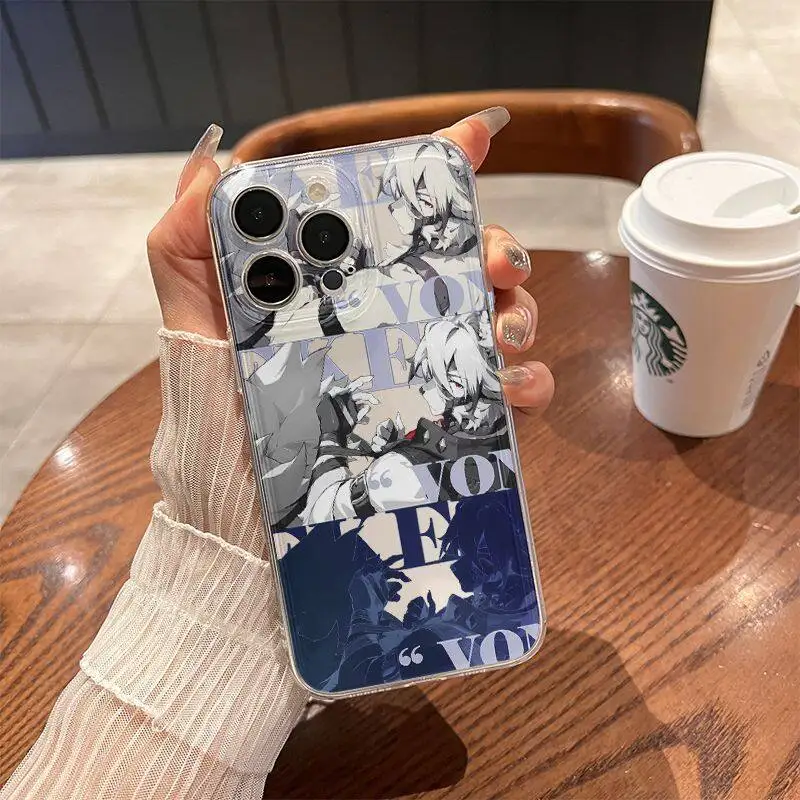 Zenless Zone Zero Ellen Joe Clear Phone Case Cover