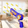 TEMI 4-Pack Foam Planes With 2 Launchers. For Boys 3-8. 4 LED Planes & 20 Darts. Outdoor Toys. 2