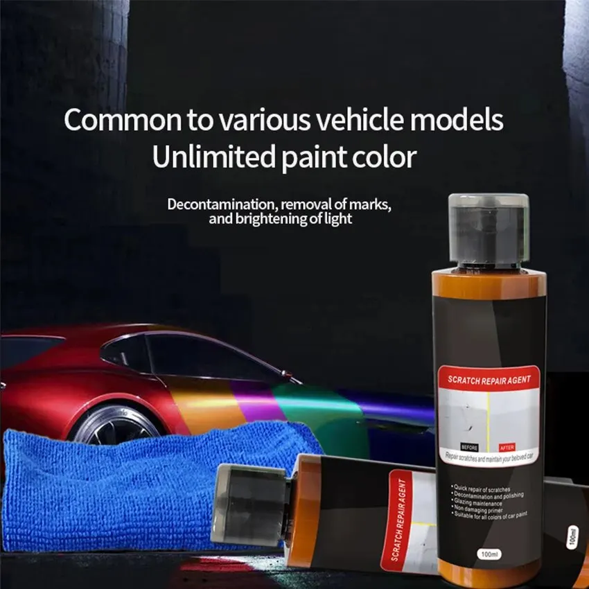 Car Scratch Repair Fluid Car Scratch Wax Polishing Wax Paint Decontamination