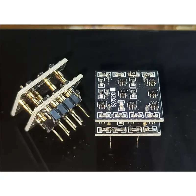 B68C 2 PCS SX52B 완전히 독립된 듀얼 연산 증폭기 모듈 Opa1612 칩 프리앰프용 오디오 DAC 헤드폰 앰프