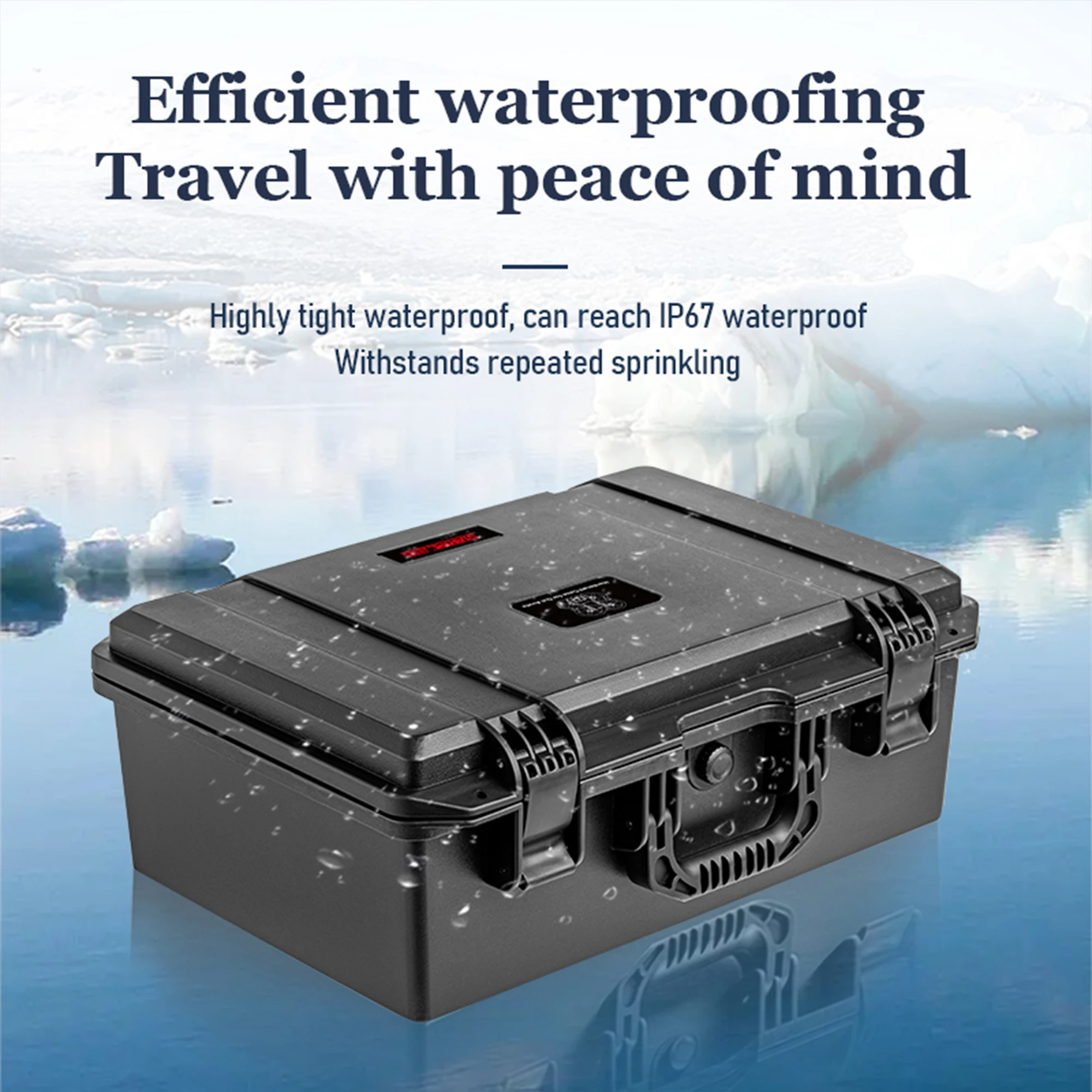 Waterproof Hard Case for DJI Avata Pro-View Combo (New) and DJI Avata Explorer Combo Accessories Explosion-proof Hard Case