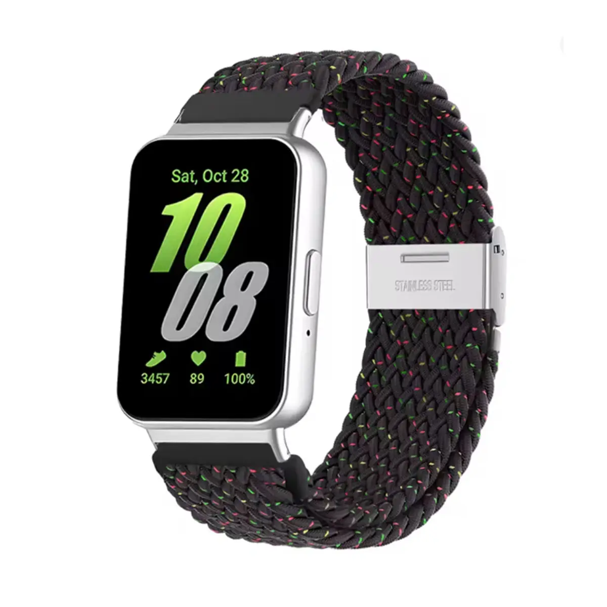 Universal Sports Nylon Braided Loop Band Replacement Strap Bracelet Accessory