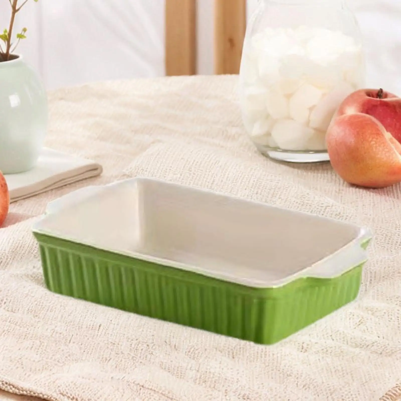 Dining Dish Baking Tray Set Ceramic Baking Dish Casserole Dishes for Oven for Kitchens Daily Use Banquet