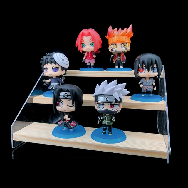 6 Peças Figura Naruto Sasuke Kakashi Itachi Dos Desenhos Animados Modelo  Figuras Boneca - Desconto no Preço