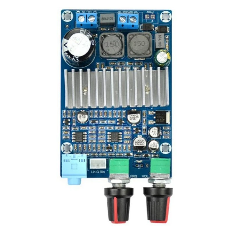 

TPA3116 Subwoofer Amplifier Board 100W Bass Output DC12-24V Digital Small Power Amplifiers Video Audio Accessories