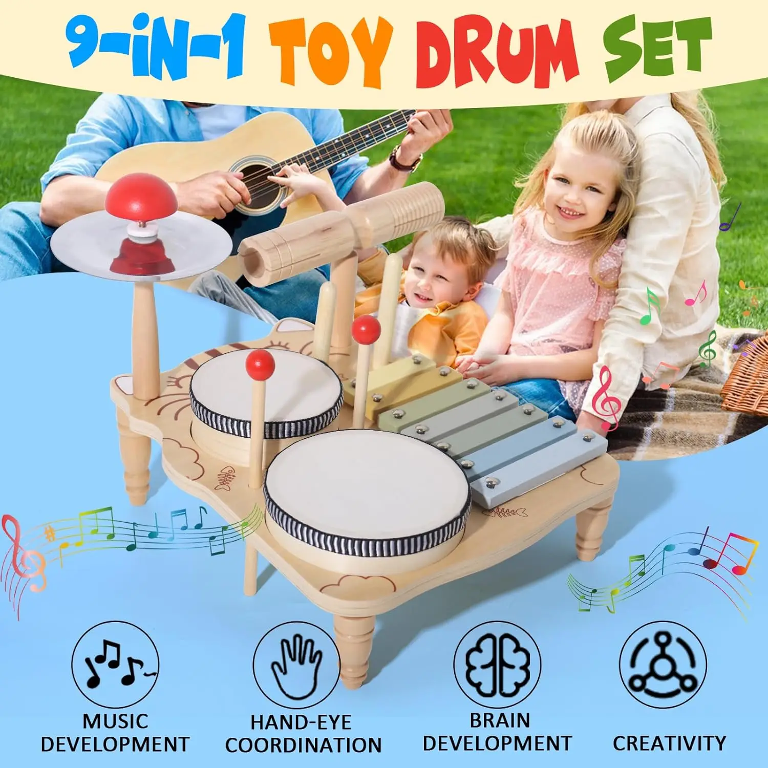 Montessori Toddler Music Set 4