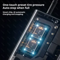 Pompe à Air électrique pour voiture, gonfleur de pneus Portable, injecteur d'air sans fil, affichage LCD, compresseur d'air pour voiture, moto, vélo, boule de pneu 3