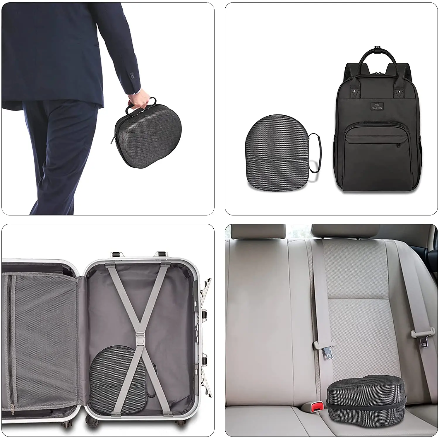 2022 Oculus Oculos Quest 2 VR Headset Hard EVA Travel Storage Bag Portable Convenient Carrying Case Controllers Accessories