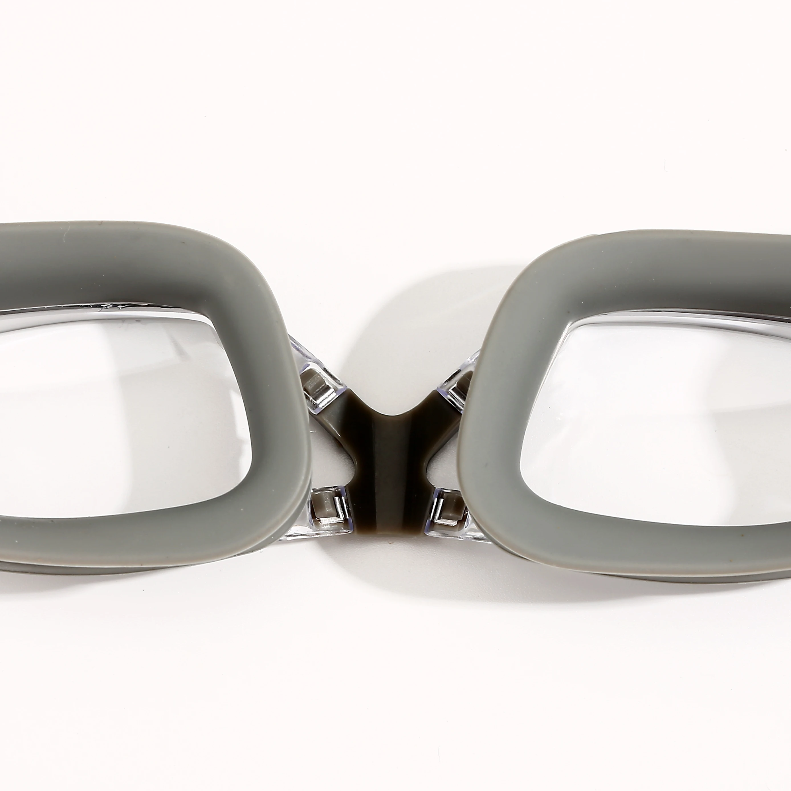 Men and women swimming goggles adult high-definition防雾 waterproof swimming goggles ear plug nose clip cap set