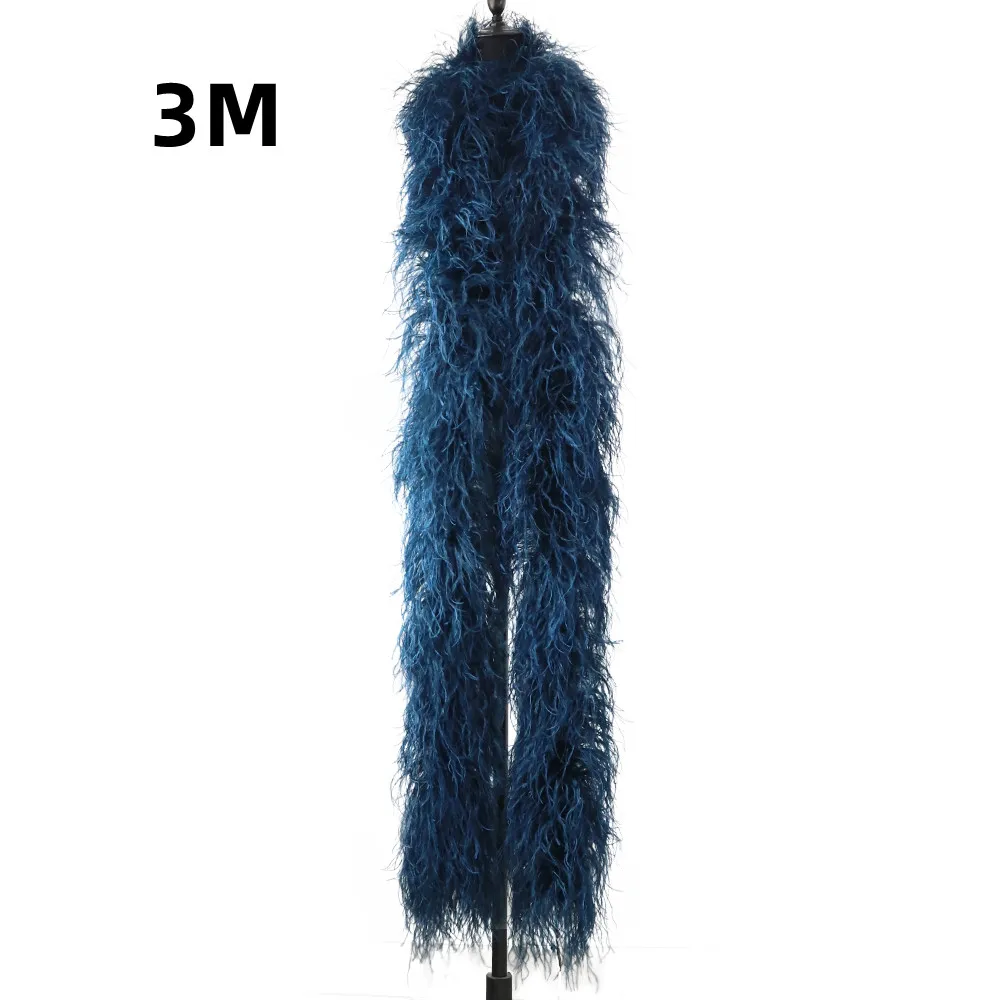 2/3m Super Long Rooster Chicken Feathers Boa Natural Cock Feather Tail  Trims Shawl For Clothing Cosplay Sewing Accessory - Feather - AliExpress