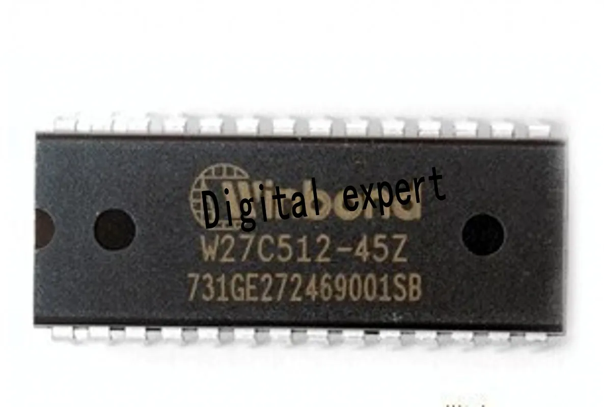 

10 Pcs W27C512-45Z W27C512 Dip Dip-28 Nieuwe Originele