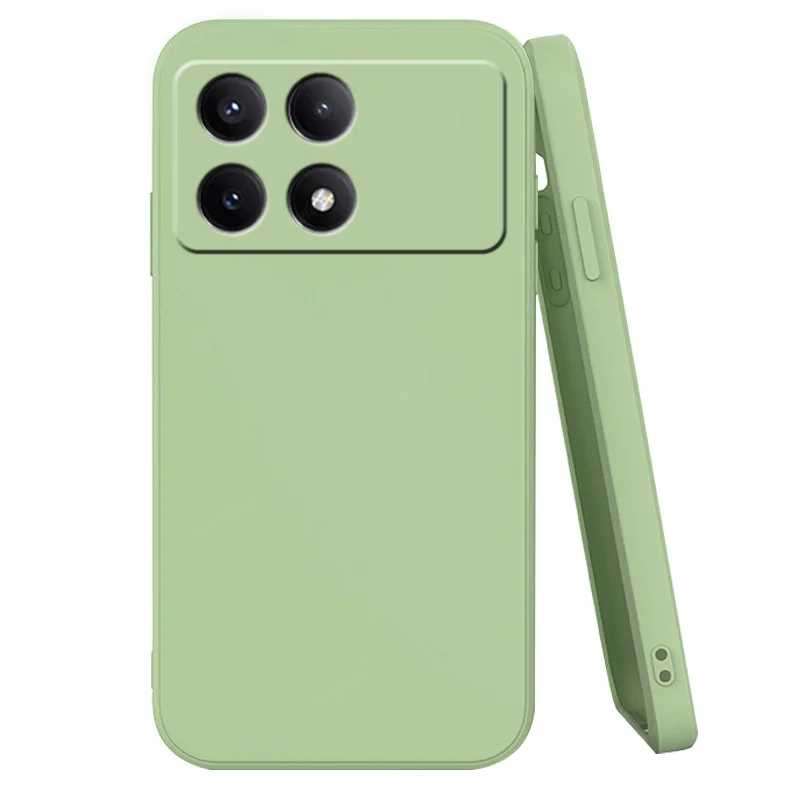 For Case Cover Xiaomi Capas New Original Liquid Silicone Back Shockproof TPU Soft Fundas Poco X6 Pro 5G_voghion.com