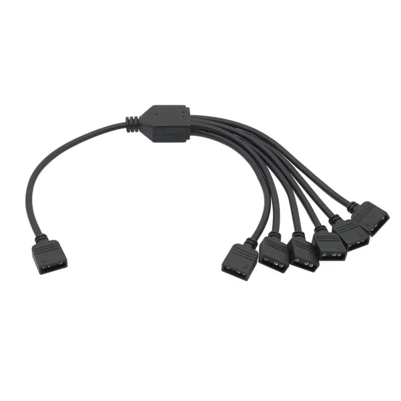 

Разветвитель для материнской платы с RGB-синхронизацией, 12 В, 4 контакта, RGB / 5 В, 3 контакта, компьютерный кабель-удлинитель для M/B, ASUS, GIGABYTE, MSI