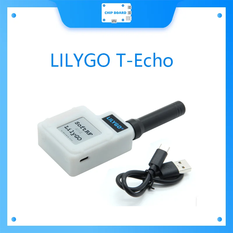 T-Echo NRF52840 SX1262 433 / 868 / 915MHz Module LORA GPS 1.54 E-paper BLE NFC for Arduino mini development board arduino expansion board arduino electronics kit