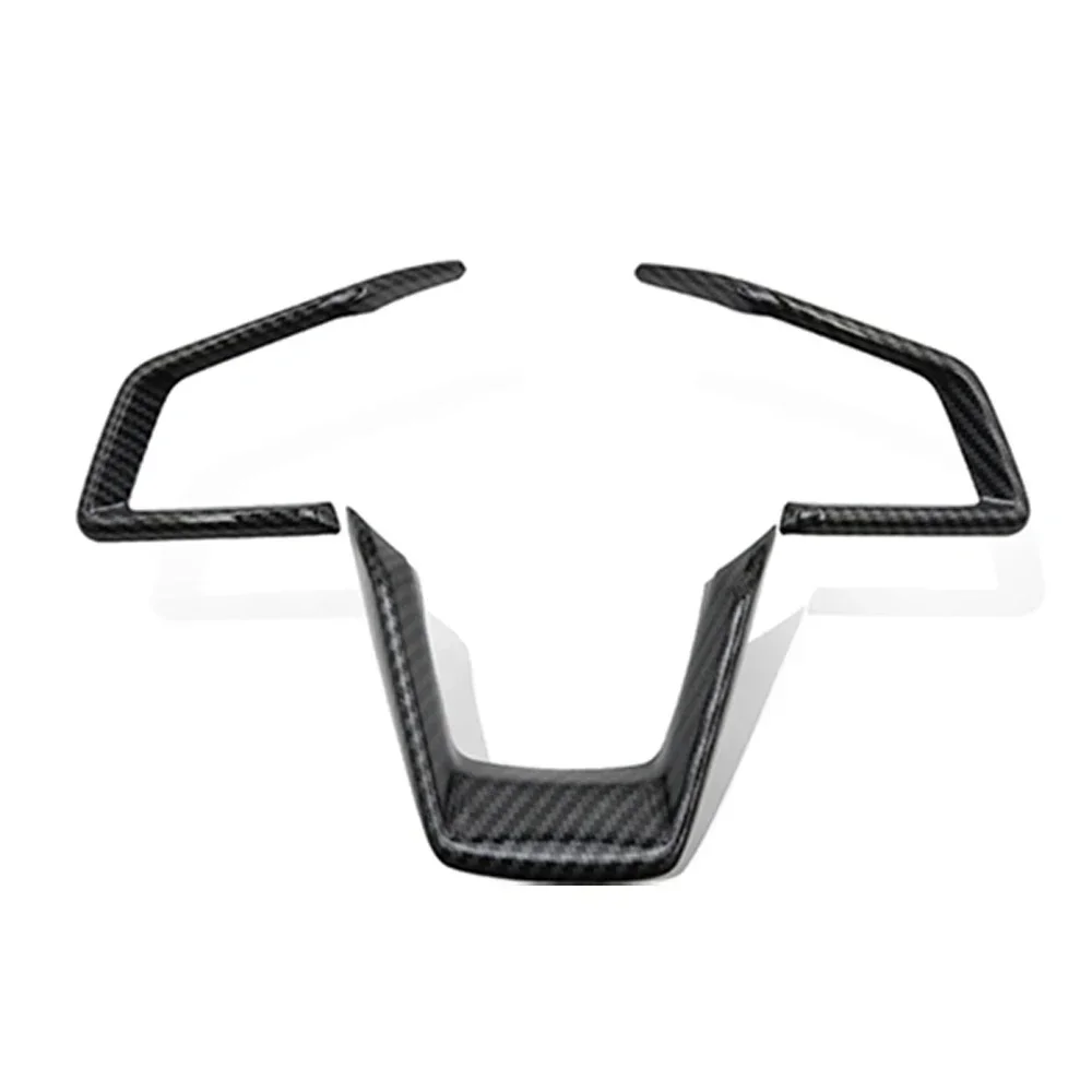 Car Steering Wheel Cover Trim Auto Interior Accessories For Subaru Forester SK Outback XV Crosstrek GT Legacy BS BT 3PCS car accessories steering wheel trim