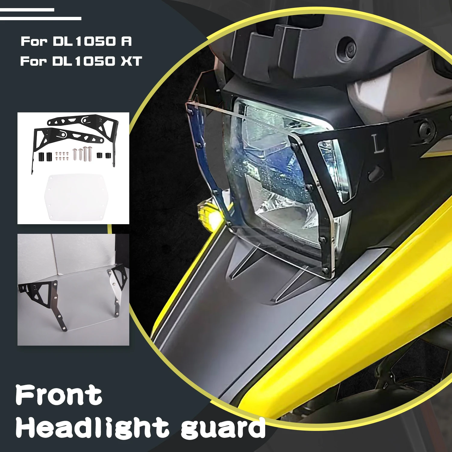 

Защитная крышка для мотоциклетной фары Suzuki DL 1050 V-дополнительный гриль DL 1050 XT vдополнительный DL1050 A 2021 2020 2019 аксессуары