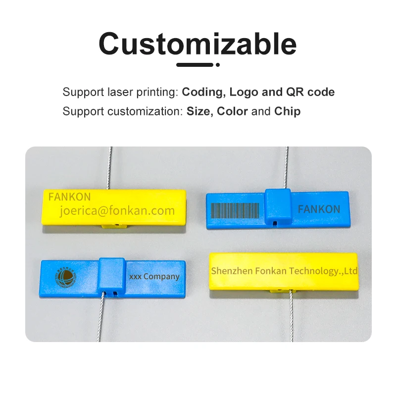 Small Size on Metal UHF Anti Tamper Sticker