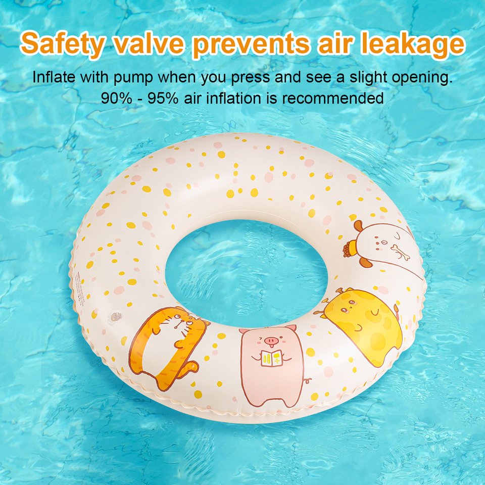 1PC Inflatable Pool Floats, Adult Summer Thick Swimming Ring, Suitable For Use As An Underarm Floating Ring At Pool Parties.