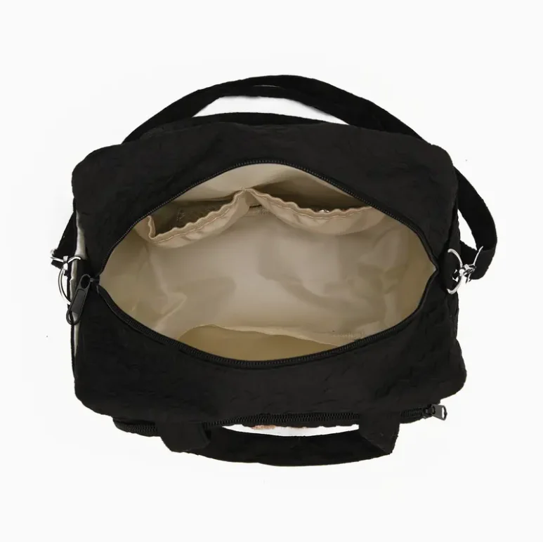 Stylish Quilted Diaper Bag for Moms - Versatile Shoulder & Crossbody Design, Lightweight & Spacious Perfect for Everyday Use - 4