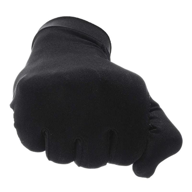 Arthritis Compression Gloves Full Finger Black Mittens Relieve Arthritis Copper Polyester Fiber Comfortable S-XL Anti-Slip Glue 5