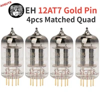 Aogutx EH 12AT7 Gold Pin Vacuum Tube Replace ECC81 B739 6201 6J8P 6SJ7 EF86 HIFI Audio Valve Electron Tube Amp Matched Quad DIY 2